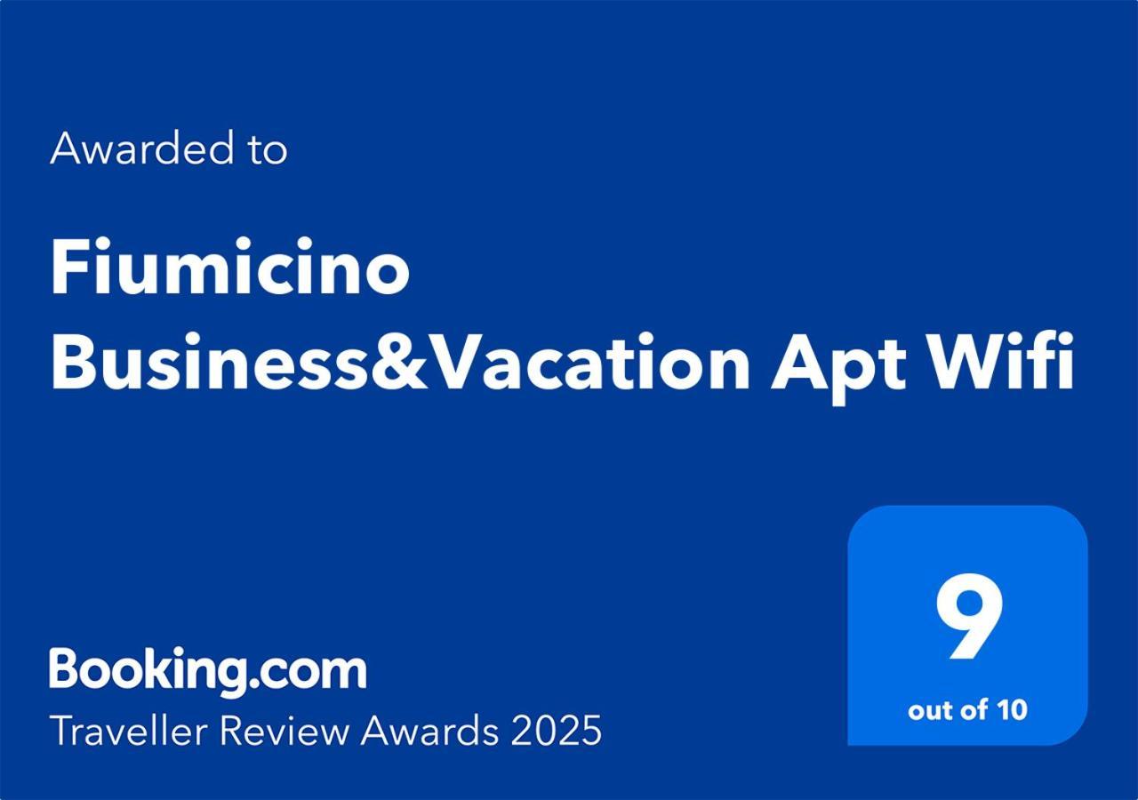 Fiumicino Business&Vacation Apt Wifi Buitenkant foto